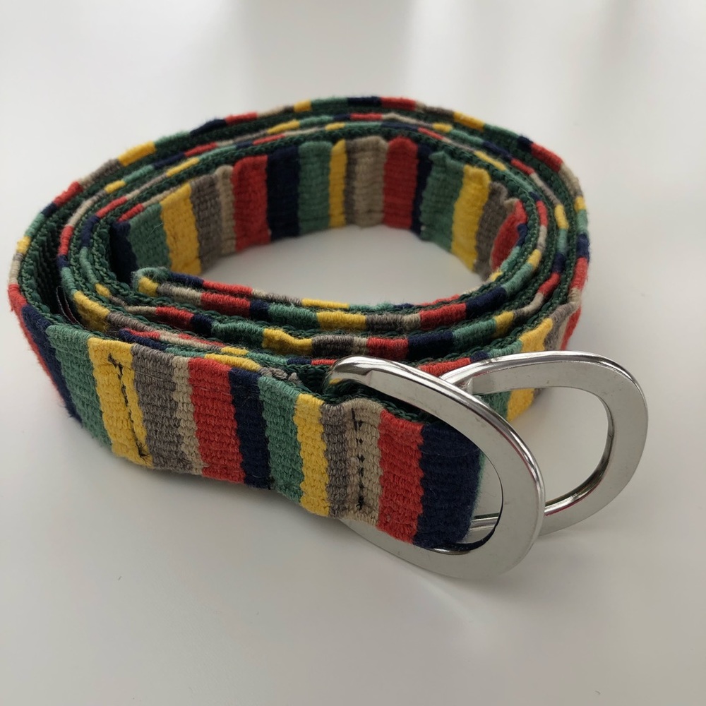 A Tail We Could Wag Striped Belt Size M